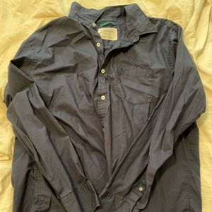 Navy American Eagle button down. Vintage fit XXL